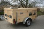 Hundeanhänger mit 4 großen Boxen 2 Stauboxen
